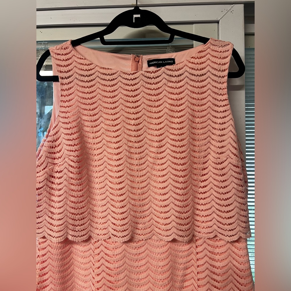 Pink Mini Layered Dress - Picture 4 of 7